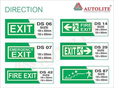 Direction Signages Application: Indoor & Outdoor