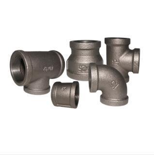 Expoxy Power:Red Kanaif Malleable Iron Fittings Fm Ul Approved Banded Black Pipe Fittings