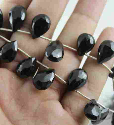 Natural Black Spinel Beads