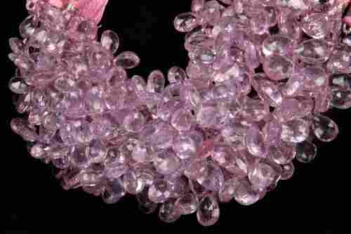 Pink Topaz Pears Beads