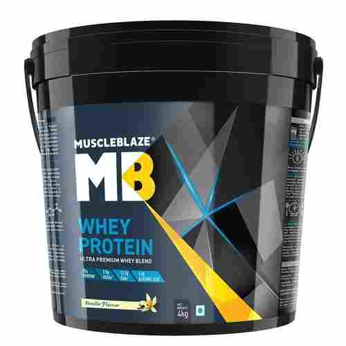 MuscleBlaze Whey Protein, 8.8 lb(4kg) Vanilla