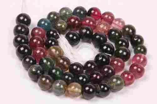 Natural Tourmaline Round Beads