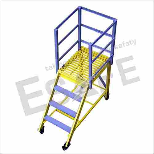 Fibre Glass Maintenance Trolley Ladder