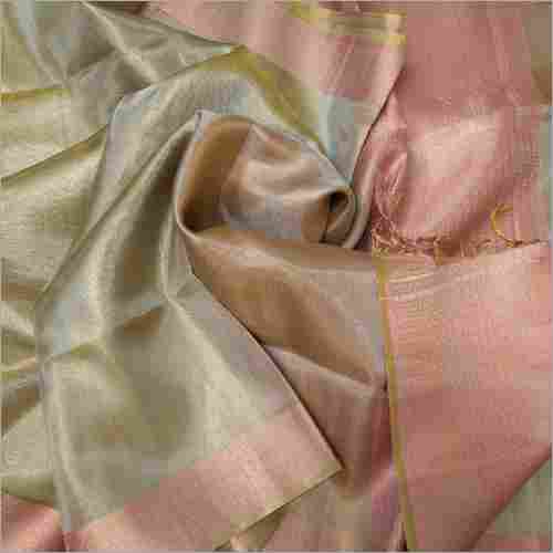 Ladies Silk Casual Wear Plain Saree