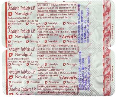 Analgin Tablets Dry Place