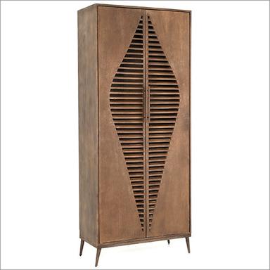 Wooden Cabinet With Architectural Shape Home Furniture