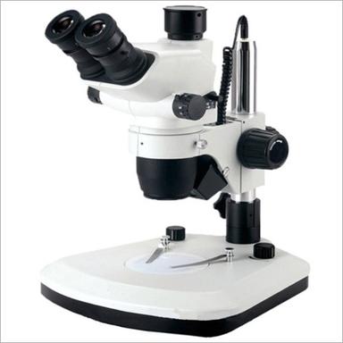 Stereo Zoom Microscope Coarse Adjustment Range: 6.1 To 55X With 1X Objective & 10X Eyepiece.