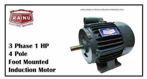 3 Phase 1 HP Electric Motor