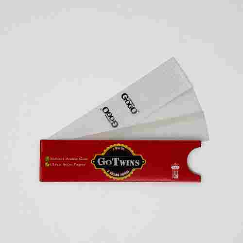 2 Rolling Paper, 2 Filters King Size Slim Bleached White Rolling Paper