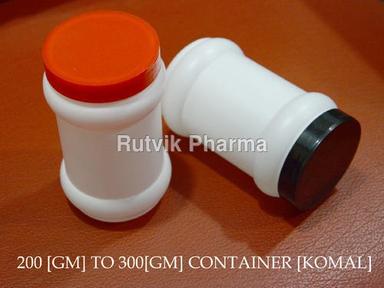 As Per Requirements 200 Gm Plastic Nutraceutical Container