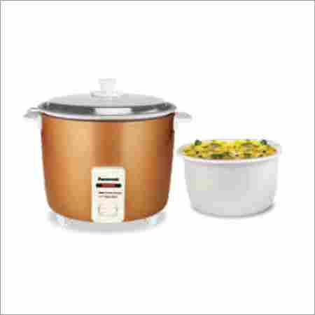 Metallic Automatic Cooker With Additional Pan