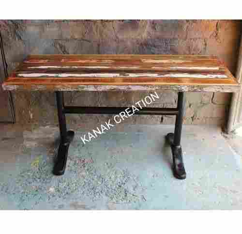 Antique Patinated- Top Dining Table