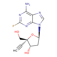 4a  -Ethynyl-2-fluoro-2a  -deoxyadenosine (EFdA)