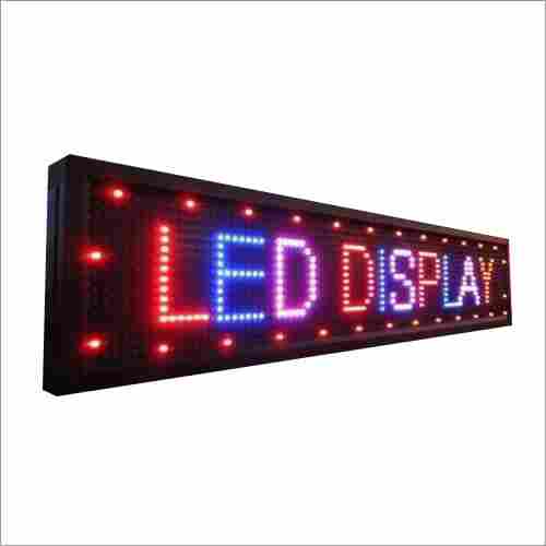 Multi Color LED Display Board