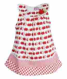 Elena Red & White Frock