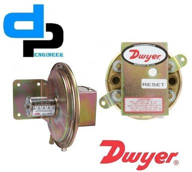 Galvanized Dwyer 1620 Series Single And Dual Pressure Switches