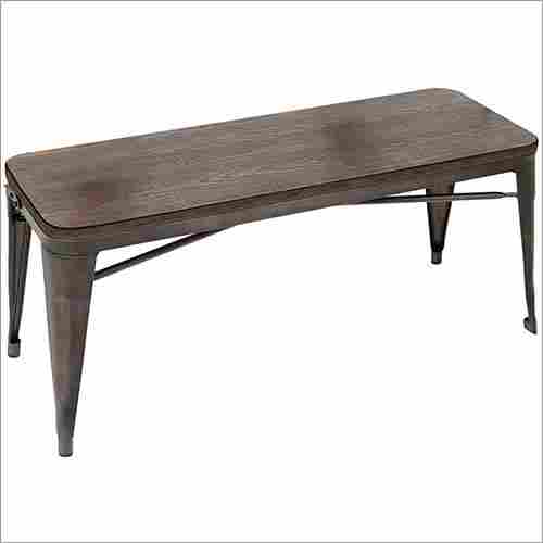 Wooden Wrought Iron Table