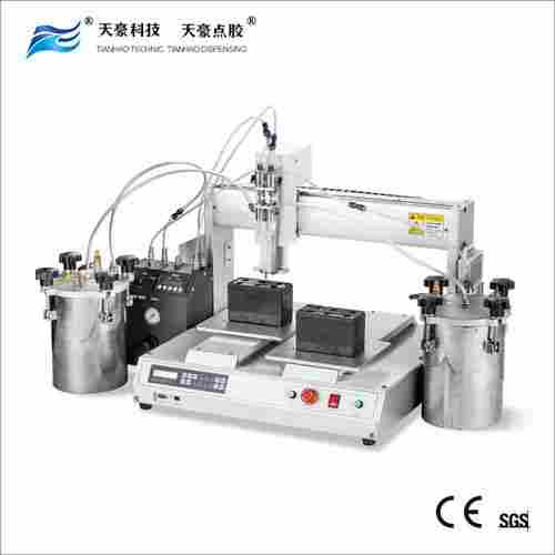 Dual Station Dispensing Robot Two Component Epoxy Mixing Ab Glue Epoxy Dispenser