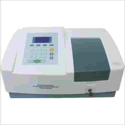 Single beam UV-Vis spectrophotometer scanning software
