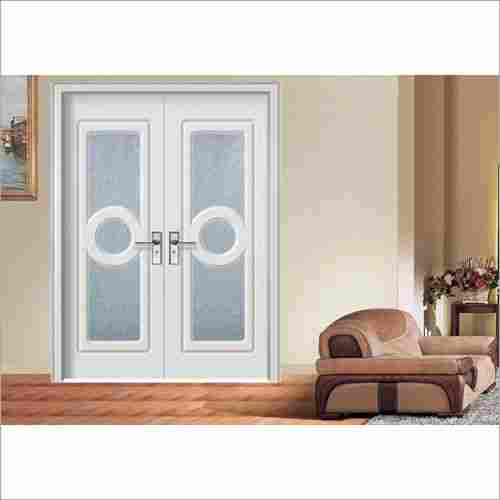 Double Glass MDF Board Door