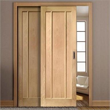 Customized Interior Oak Wooden Sliding Door