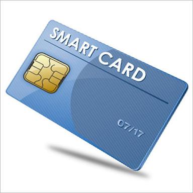Blue Double Sided Pvc Smart Card Application: Access Control