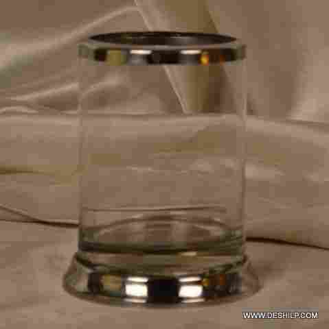 T Light Candle Holder With Metal Lid