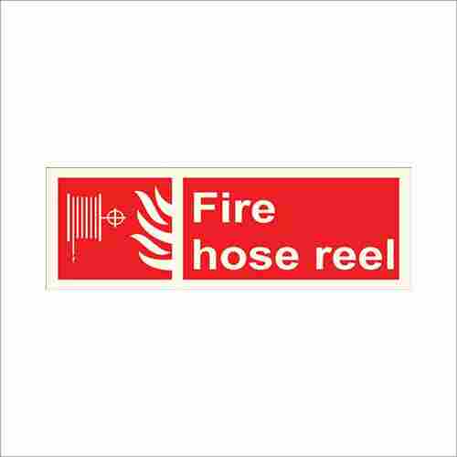 Fire Hydrant Reel Safety Signage