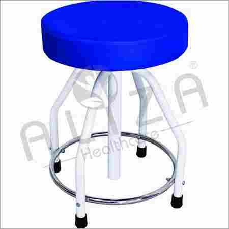 Patient Revolving Stool with Cushioned Top