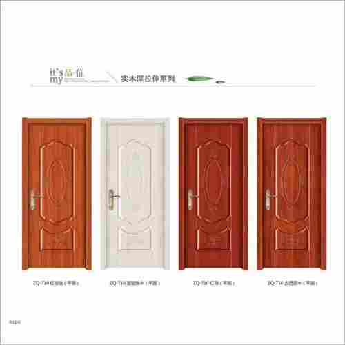 moulded wooden door