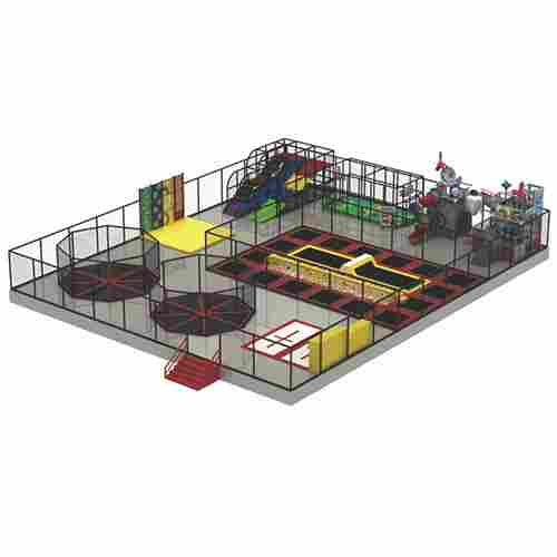 Kids Indoor Playground Amusement Park with Trampoline