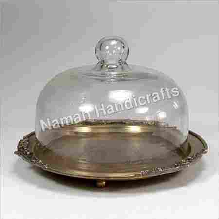 Glass Dome Platter