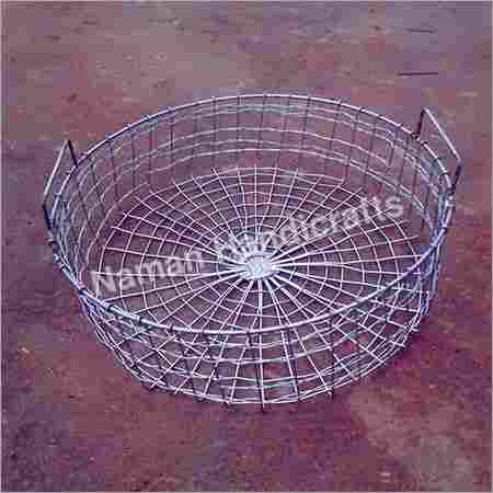 Silver Wire Basket