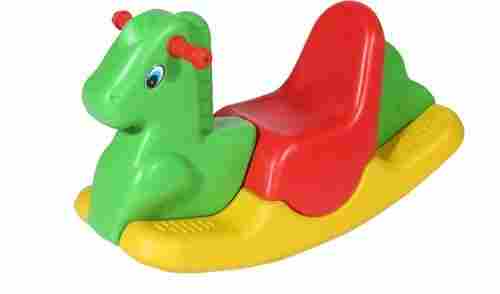 Kids Plastic Pony Multicolor Ride On Toy