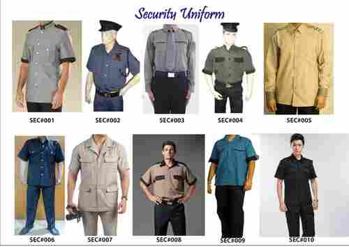 Security guard uniforms