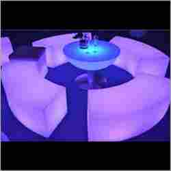 LED Round Table Chair