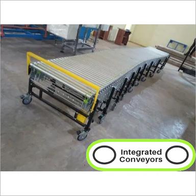Silver Powered Expandable Roller Conveyor