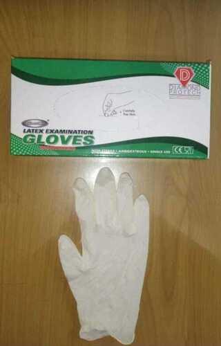 White Disposable Latex Gloves