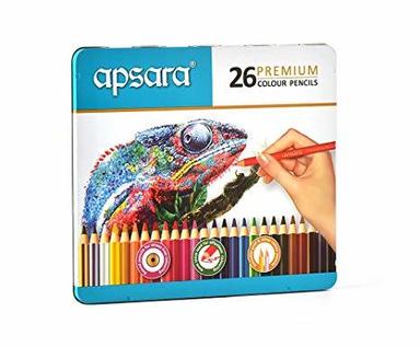 Apsara Premium Pencil Colour-26 Shades