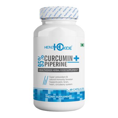 Curcumin 95%  Piperine 95% - 60 Veg Capsules Efficacy: Feed  Preservatives