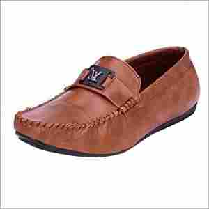Mens Leather Party Wear Loafer Shoes