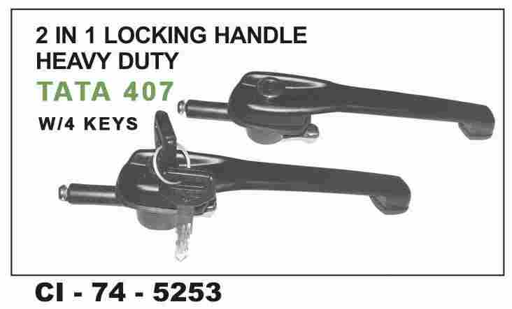 2 in 1 Locking Handle Heavyduty TATA 407 w/4 keys