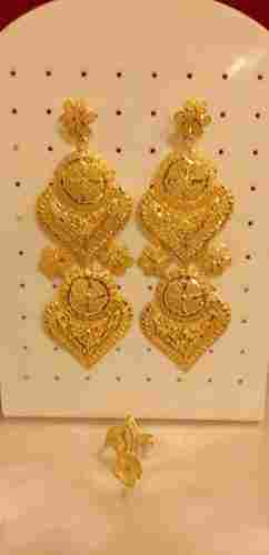Imitation Gold Earrings (yellow)