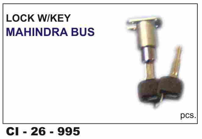 Lock w/key MAHINDRA BUS