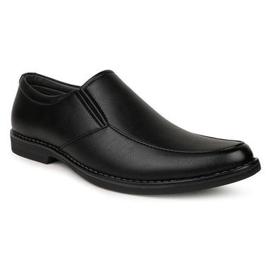 No Fade Black Formal Shoes Slip On Shoes