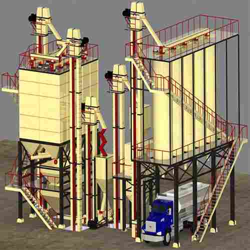 25 Tons-Hr to 30 Tons-Hr Fully Automated Feed Mill Plant