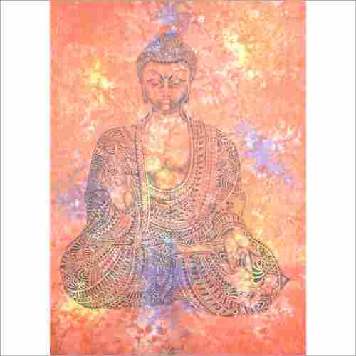 Budha Printed Wall Tapestry