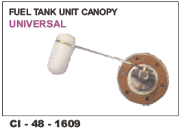 Fuel Tank Unit Canopy UNIVERSAL