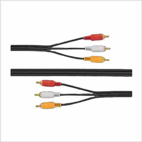 3 by 3 RCA Audio Cable