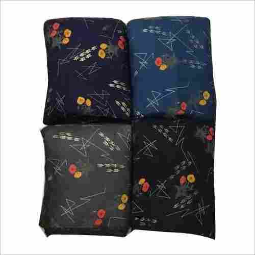 Rayon Discharge Foil Print Fabric
